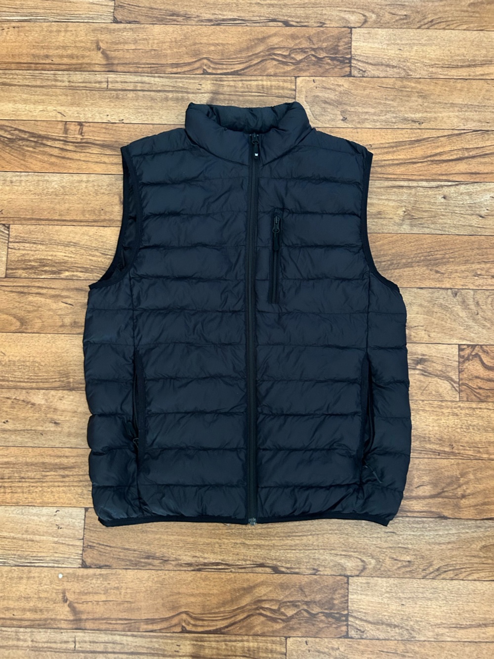 32 Degrees Heat Black Lightweight Puffer Vest Men’s Small